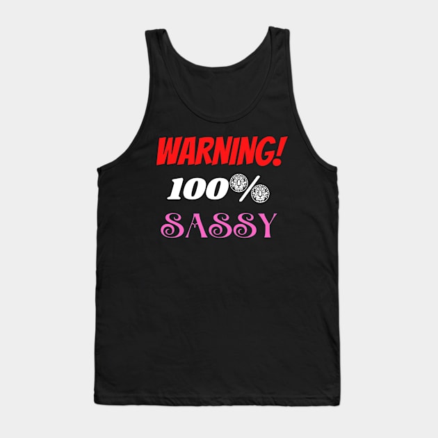 Jinrai: Sassy Tank Top by Mister Jinrai